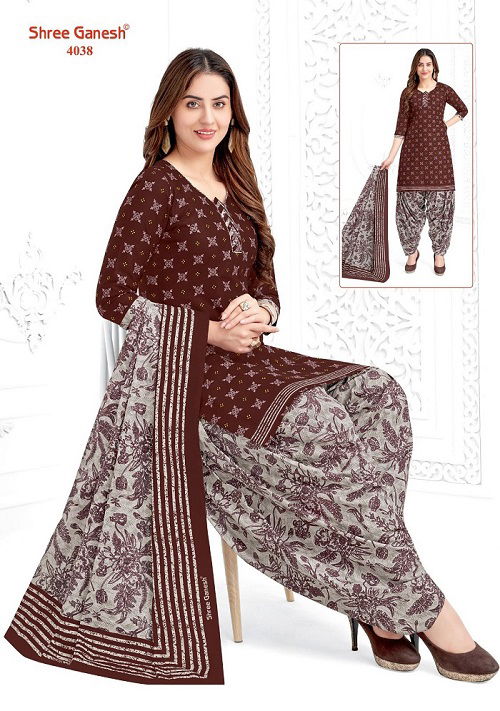 Shree Ganesh Hansika Vol 20 Patiyala Cotton Dress Material
